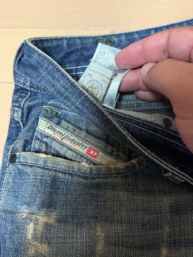 diesel ディーゼルジーパンアディダスコラボ正規品
