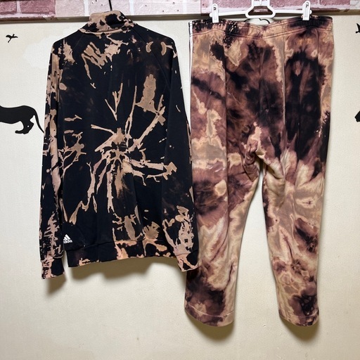 ?48･adidas･超ビッグサイズ･グランジセットアップ?