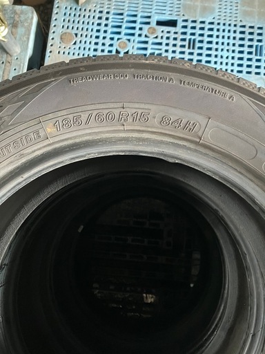 185/60R15, ヨコハマタイヤ,2021年, 4本