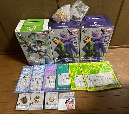 ジョジョ  一番くじ  岸辺露伴  ラストワン賞  川尻浩作  フィギュア