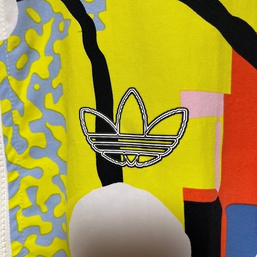 ?58･adidas･ラブユナイツ･コラボナイロン･トラックジャケット?