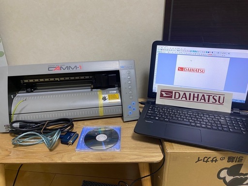 切り文字屋仕様★ローランド プロッター　PCおまけセット
