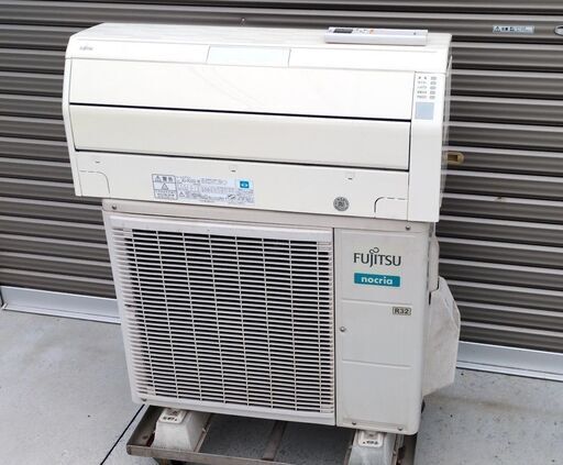 ③富士通ゼネラル AS-R22G  主に6畳用 洗浄済 2017年 2.2Kw フィルター自動お掃除 単相100V nocria ノク
