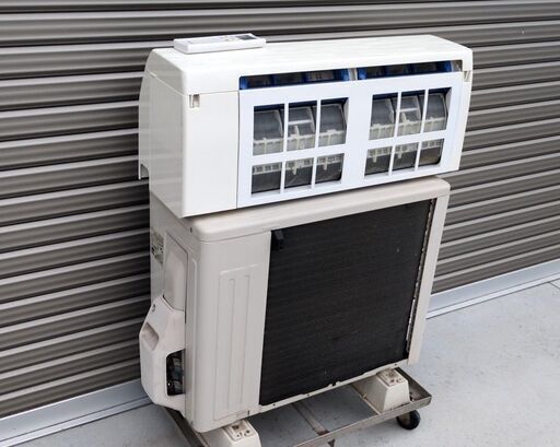 ③富士通ゼネラル AS-R22G  主に6畳用 洗浄済 2017年 2.2Kw フィルター自動お掃除 単相100V nocria ノク