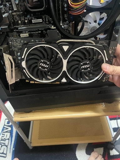 【ゲーミングPC】i7-7700K / RX580 8GB / メモリ12GB / SSD256GB / Corsair簡易水冷搭載