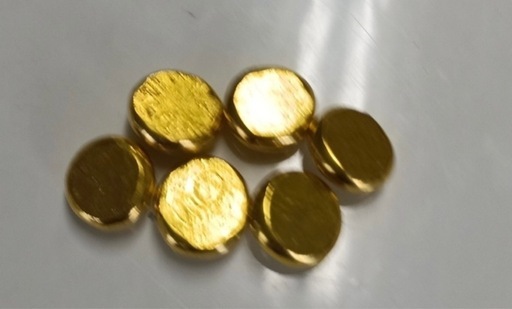 昔の豆金　古銭　金貨　日本 金塊 6個セット 合計20g
