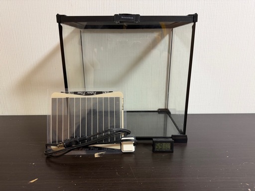 爬虫類ゲージ、ヒーター、温度計セット(20キロ圏内お届け行けます！)