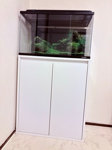 【譲渡先決まりました】水槽、水槽台、その他飼育セット  アクアリウム GEX KOTOBUKI 