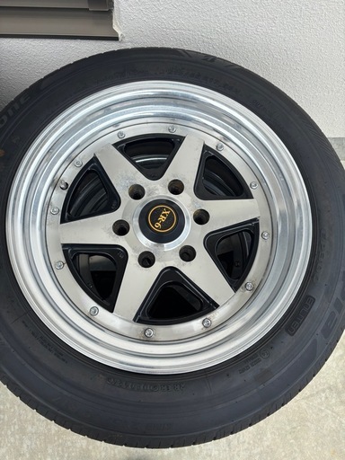 200系ハイエースロンシャンホイールタイヤ新品 ハイエース 200系 2WD +38 1670 16インチ 7J 139.7-6H アルミホイール4 