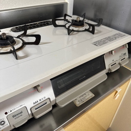 リンナイ　Rinnai ガステーブルコンロ   グリル　コンロ　ガス台