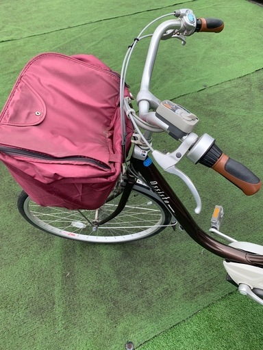 ブリヂストン アシスタ 電動アシスト自転車 ブラウン 26インチ