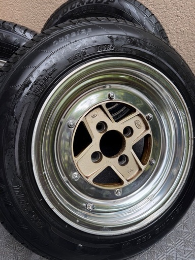 【取引完了】SSR スピードスター　MK-2 マークII 13インチホイール(タイヤ付き)
