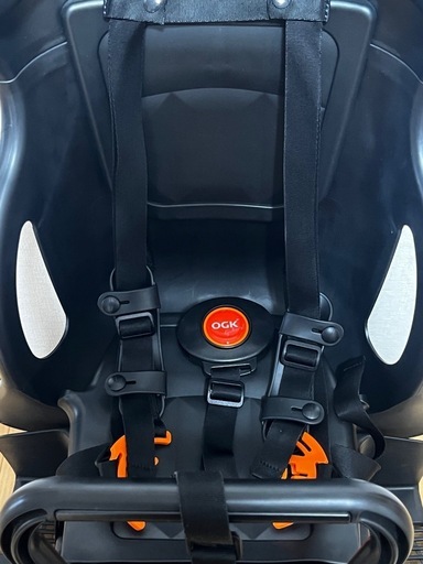 OGK技研 【後ろ乗せ】リアチャイルドシート RBC-015DX2 カジュアルリヤキッズシート ヘッドレスト付き 1歳（12ヶ月）以上