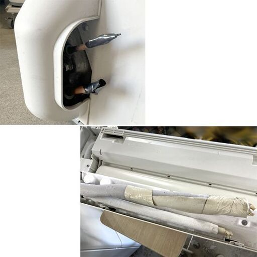 ②札幌市内近郊限定 コロナ 冷房専用エアコン ReLaLa RC-V4021R(室内ユニット) RO-V4021R(室外ユニット) リ