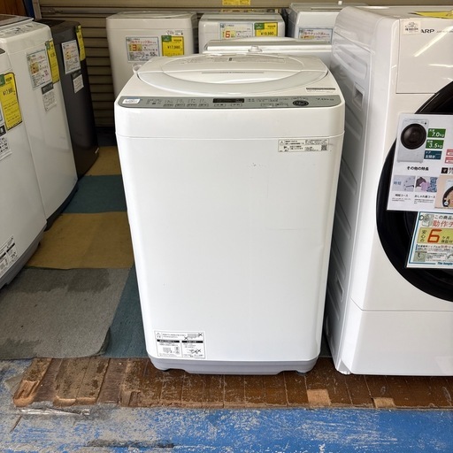 【ジャングル深井店】洗濯機 シャープ ES-GE7G 2023 生活家電 堺市 深井【FU1321】