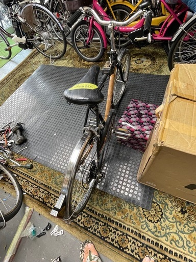 【ほぼ未使用】子ども用自転車 20インチ 5段変速 ブラック 整備済み 早い者勝ち