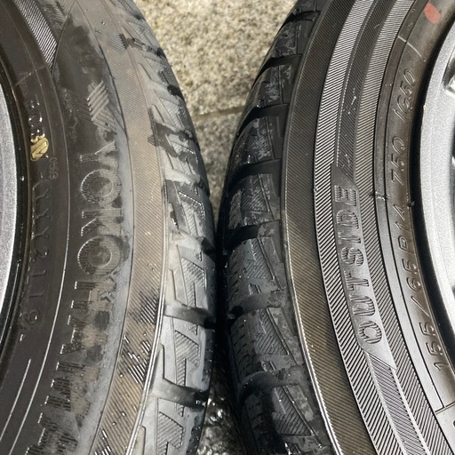軽自動車用　スタッドレス　155/65R14 YOKOHAMA iG30 155/65R14 アルミホイール　4.5J＋45 PCD1