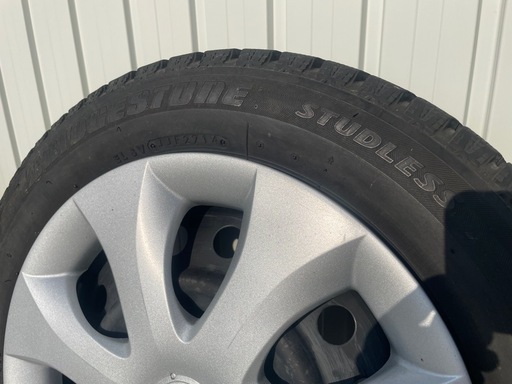 スタッドレスタイヤ ホイール ブリザック 155/65R14 75Q