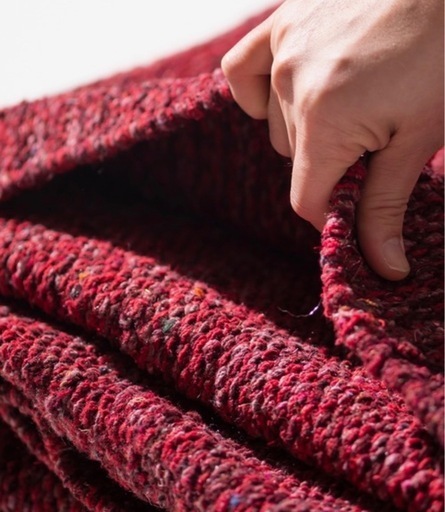 プエブコ ラグ ラグマット HANDLOOMED RECYCLE YARN RUG 1.4x2m
