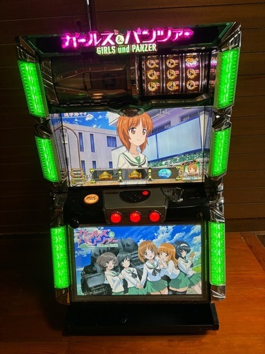 パチスロ実機 ガールズ&パンツァー C3 ドアキー 設定キー コイン不要機 家庭用100V

