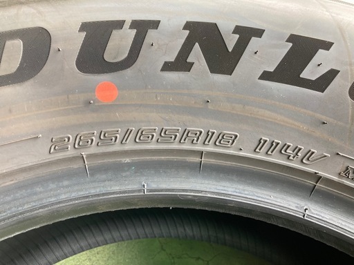 価格相談可！ランクル300外し！265/65R18  2026年製造　中古４本セット