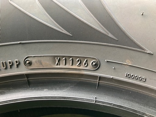 価格相談可！ランクル300外し！265/65R18  2026年製造　中古４本セット