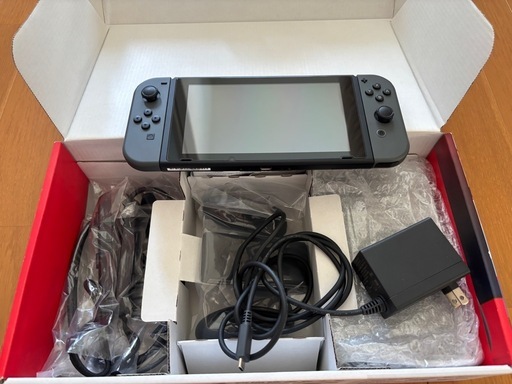 Nintendo Switch グレー　美品！