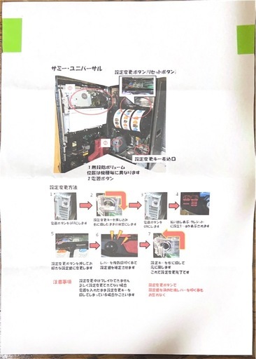 スマスロ　北斗の拳　ケンシロウパネル　スロット実機
