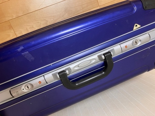 スーツケース72x47x27 ブルー中古 (Mo I) 大宮公園のバッグ《その他
