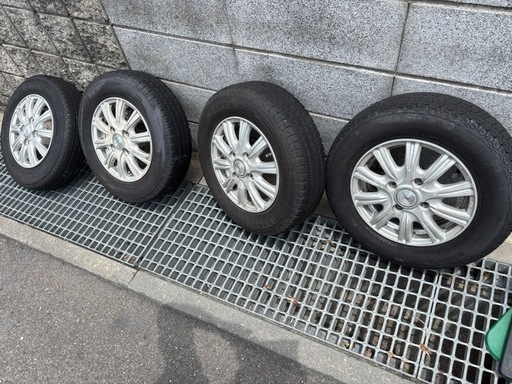 145/12-80アルミタイヤセット