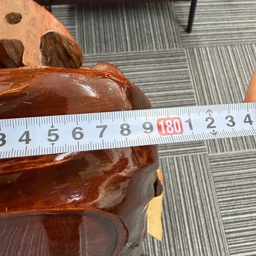相談可能！　大型座卓 欅？ 高級机 座卓 一枚板 仕上げ済 180×100相当