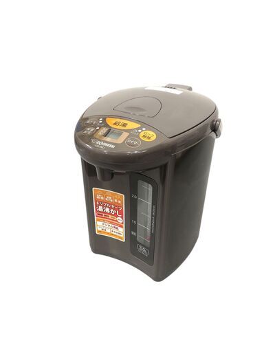 26R279 ジ3 ZOJIRUSHI 象印 電気ポット トリプルセーブ 湯沸かし CD-WU30 メタリックブラウン 2022年製 