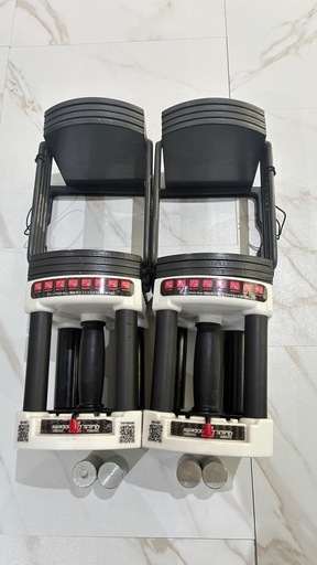 【商談中】可変式ダンベル 22.5kg×2個セット（Quick Dumbbell）