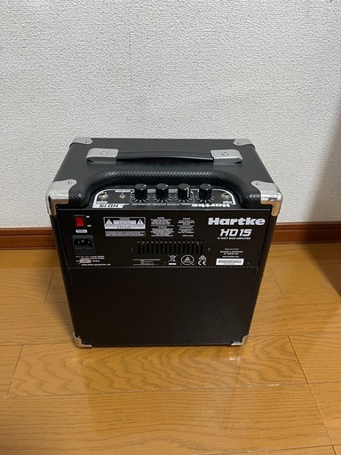 【美品】 ベースアンプ Hartke HD15 （電源ケーブル無し）