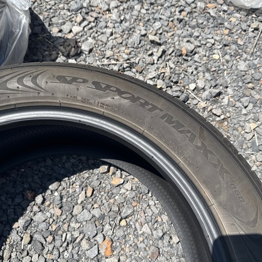 新車外し！DUNLOP SP SPORT MAXX 225/55R19 4本セット