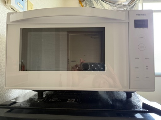 【2025年購入】 東芝 電子レンジ ER-S17ZB  17L 保証期間内　美品