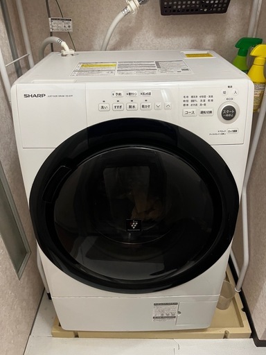 ドラム式洗濯乾燥機 シャープ SHARP 7kg 乾燥3.5kg