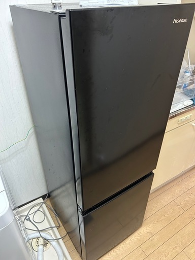 Hisense 冷蔵庫 175L ブラック 一人暮らし 2022年製