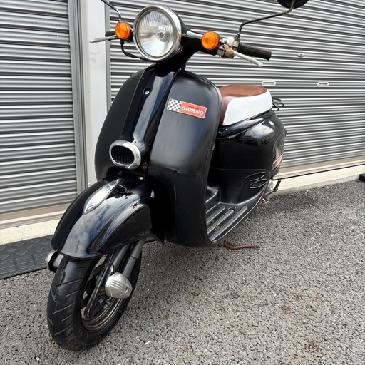 ■AF24　ジョルノ　レトロ　実動　最高速５５ｋｍ　人気　ベスパ■ 5556.お洒落レトロジョルノ高馬力2スト千葉県柏市即日配送、自走