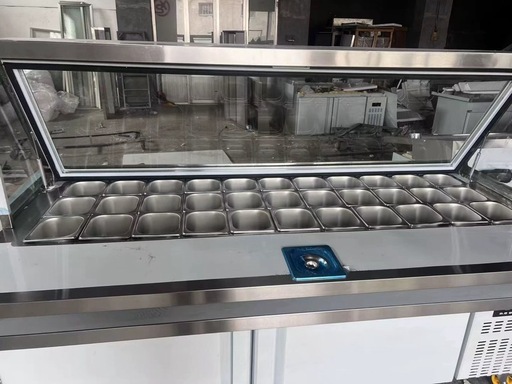 業務用　ショーケース冷蔵庫トッピングディスプレイ