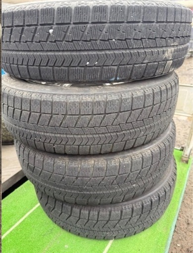 S ブリジストン スタッドレスタイヤ 155/65R14 75Q 0629③
