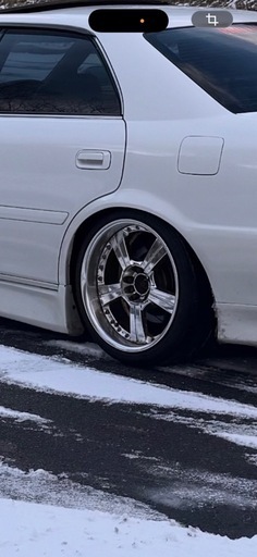 18インチホイール9.5j＋35ドリケツに