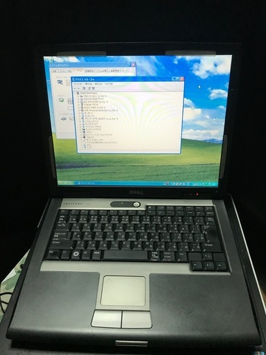 希少4:3画面 DELL D520ノートパソコン Windows XP