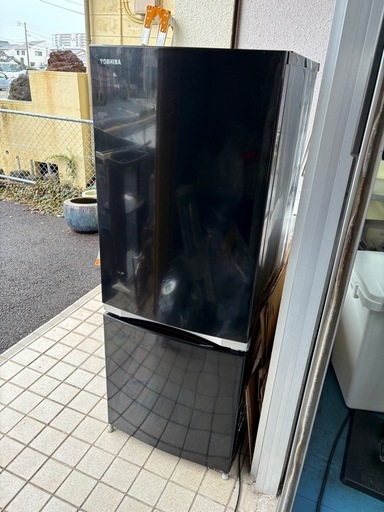 東芝　ノンフロン冷凍冷蔵庫　153L 　2018年製　GR-M15BS(K)