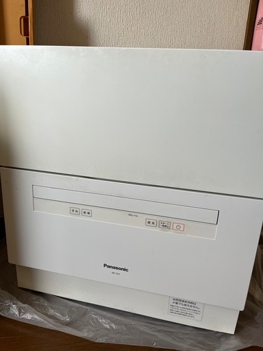 Panasonic パナソニック 食器洗い乾燥機 食洗機 NP-TA3W 2019年製 シングル分岐水栓CB-SSH8付属