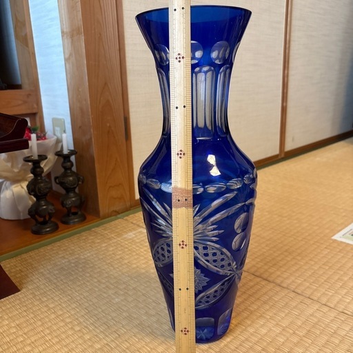 切子花瓶　19