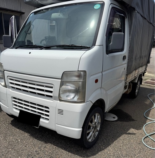 説明文追記しました。スズキキャリィ4WD MT 幌付き 平成16年式 車検7/8