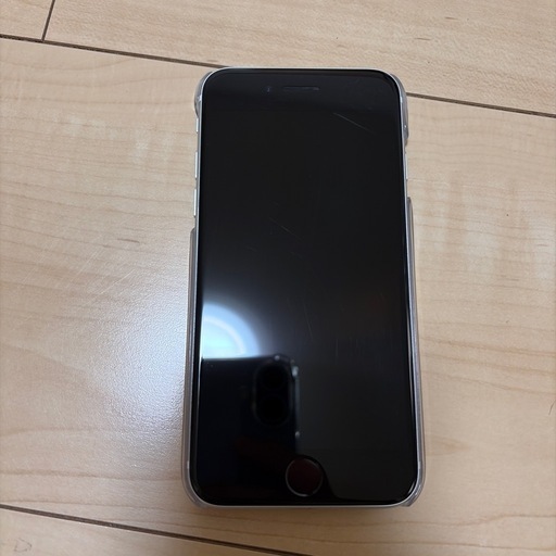 iPhone se2 ホワイト64GB (a) 野木の電話、FAX《スマートフォン》の