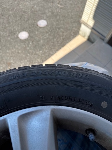 マークX130   純正ホイール4本(タイヤ付き)