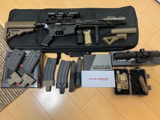 東京マルイmk18 mod1ガスブロ　セット